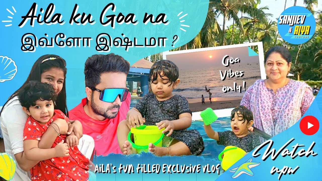 Aila ku Goa na இவ்ளோ இஷ்டமா ??? | Sanjiev&Alya | Exclusive Video