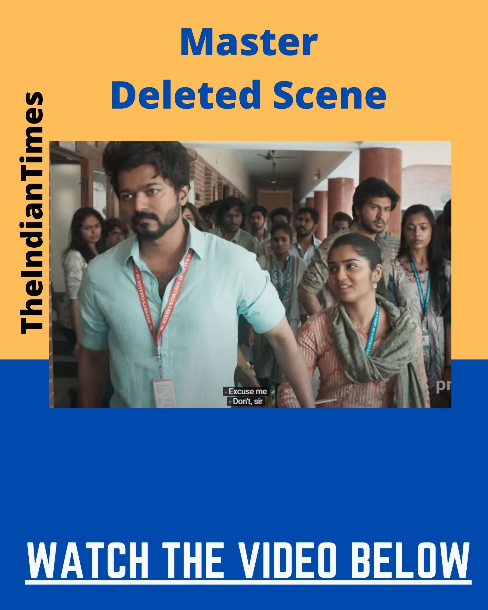 Master - Deleted Scene | Thalapathy Vijay 1