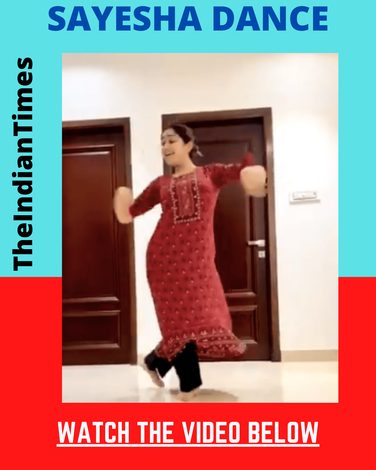 நடிகை சாயிஷா latest dance ! வீடியோ உள்ளே 1