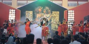 கல்லூரியில் காஞ்சனாவாக வந்து கலக்கல் Dance போட்ட மாணவர்கள்! viral video 9