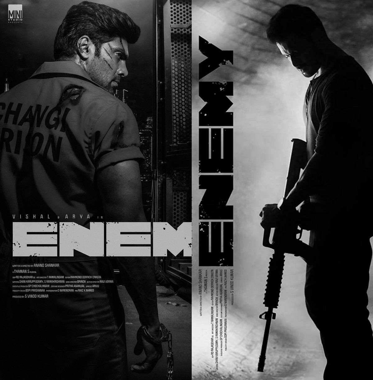 ENEMY Official Teaser | Arya | Vishal 2