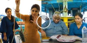 நடுக்கடலில் Chef Dhamu வுடன் Cooking செய்த Manimegalai மற்றும் Rithika ! Vera Level Fun 61