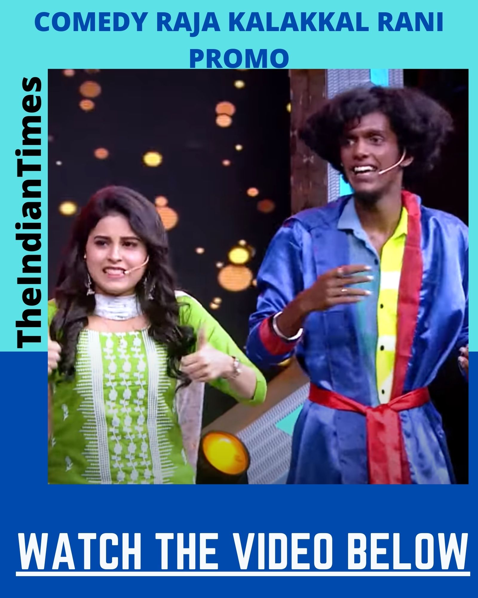 Dancing Rose ஆக கானா போட்டியில் கலக்கும் பாலா! Comedy Raja Kalakkal Rani Promo 1