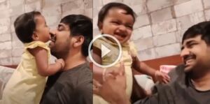 தன் மகளுடன் கொஞ்சி விளையாடும் சதிஷ்! Cute Video 21