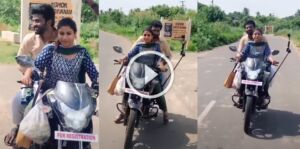 Bike ஓட்டி சித்துவை அலறவிட்ட ஆல்யா மானசா! Raja Rani 2 Shooting Spot Fun 29