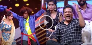 Dancing Rose ஆக கானா போட்டியில் கலக்கும் பாலா! Comedy Raja Kalakkal Rani Promo 49