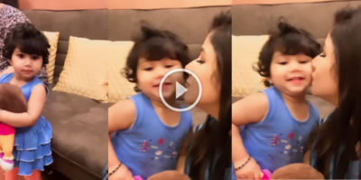 மீண்டும் அம்மாவாகப்போகும் மகிச்சியில் மகளுக்கு முத்தமழை பொழிந்த ஆல்யா மானசா! Alya Manasa With Her Daughter Cute Video 52