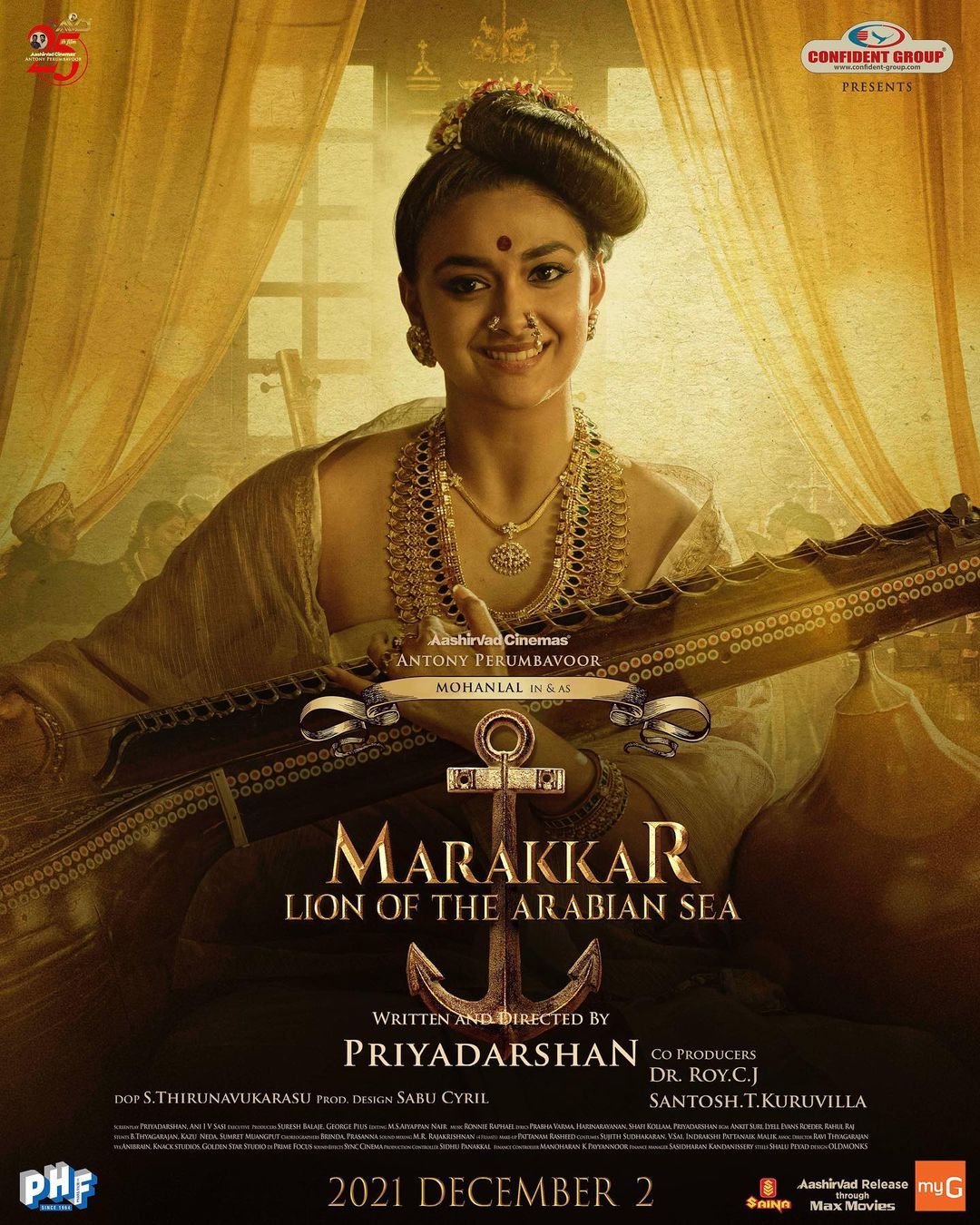 Marakkar: Lion of the Arabian Sea Official Teaser 03 | Mohanlal | Priyadarshan | Keerthy Suresh | Arjun | Manju Warrier 2