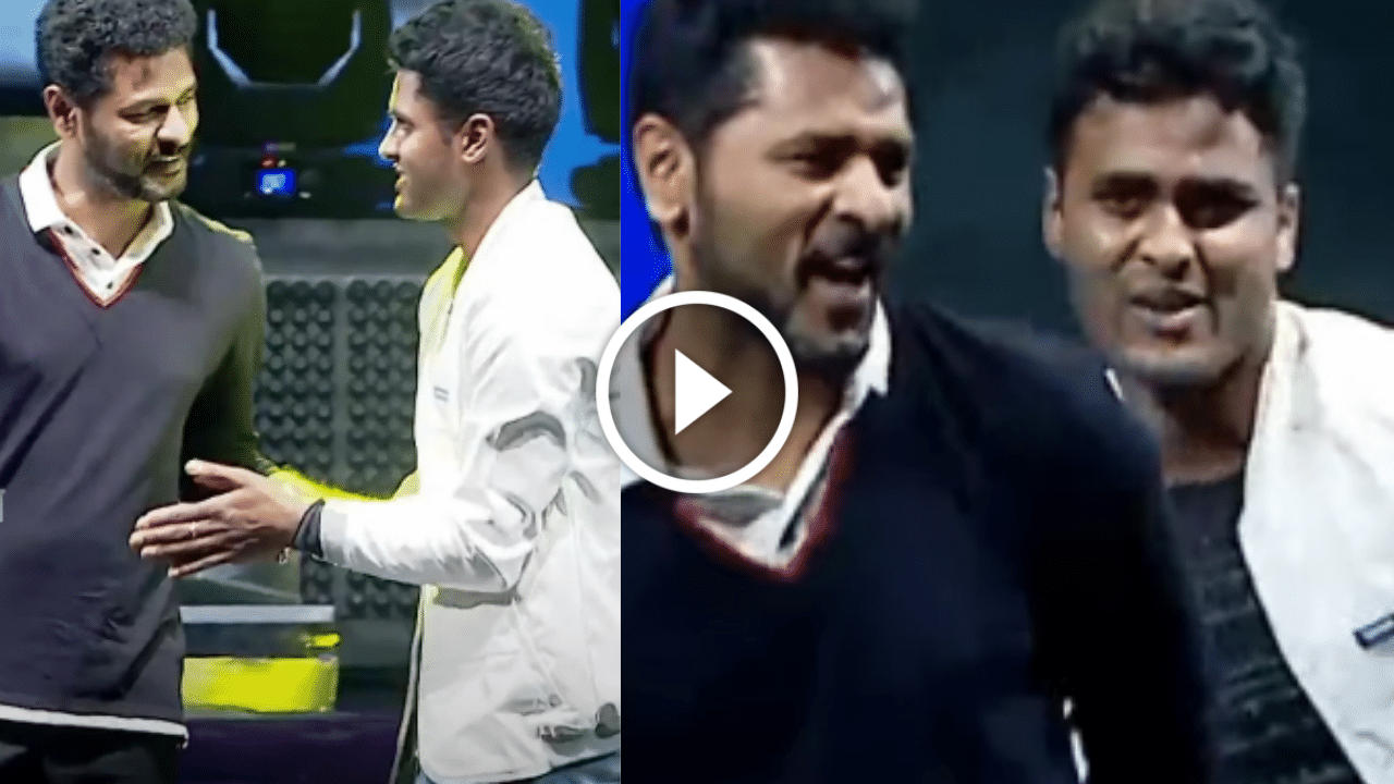 ROMEO பாடலுக்கு பிரபுதேவா உடன் நடனமாடி அசத்திய Biggboss Amir