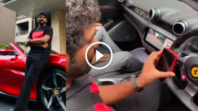 KRK சரியா ஓடல|பரவாயில்லை 1 கோடி மதிப்புள்ள FERRARI காரில் ஜாலியாக ஊர் சுத்தும் விக்னேஷ் சிவன் 31