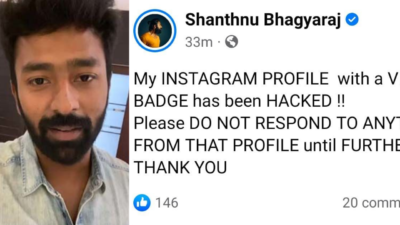 என்னோட இன்ஸ்டாகிராம் Hack பன்னிட்டாங்க...கதறி அழும் சாந்தனு பாக்கியராஜ் 13