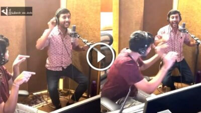 நான் ஏழைகளின் Anirudh... Song Recording-ல் அலப்பறை செய்யும் RJ Balaji 34