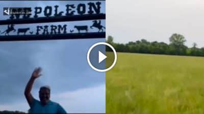 அமெரிக்காவிலும் விவசாயம் செய்து தமிழன் பெருமையை நாட்டும் நெப்போலியன்.. கெத்தாக தோட்டத்தில் வலம் வந்த நெப்போலியன் 65