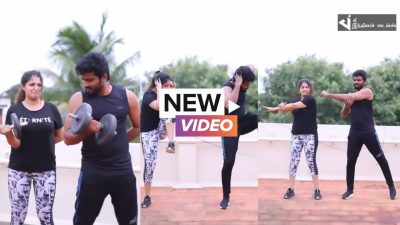 மாமா முடியல விட்ருங்க...மனைவி SHREYA-வை WORKOUT செய்ய வைத்த SIDHU 10