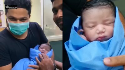 மகள் AILA-வை முதன் முதலாக கையில் வாங்கிய சஞ்சீவின் நெகிழ்ச்சி தருணம் | ALYA MANASA 40