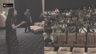 திரையரங்குக்கு சென்று ரசிகர்களுக்கு SURPRISE கொடுத்த ஸ்ருதிஹாசன்..மகிழ்ச்சியில் குதித்த ரசிகர்கள் 63