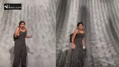 FALLS-ஐ கண்ட உடனே குழந்தை போல துள்ளி குதித்த சிவாங்கி 46