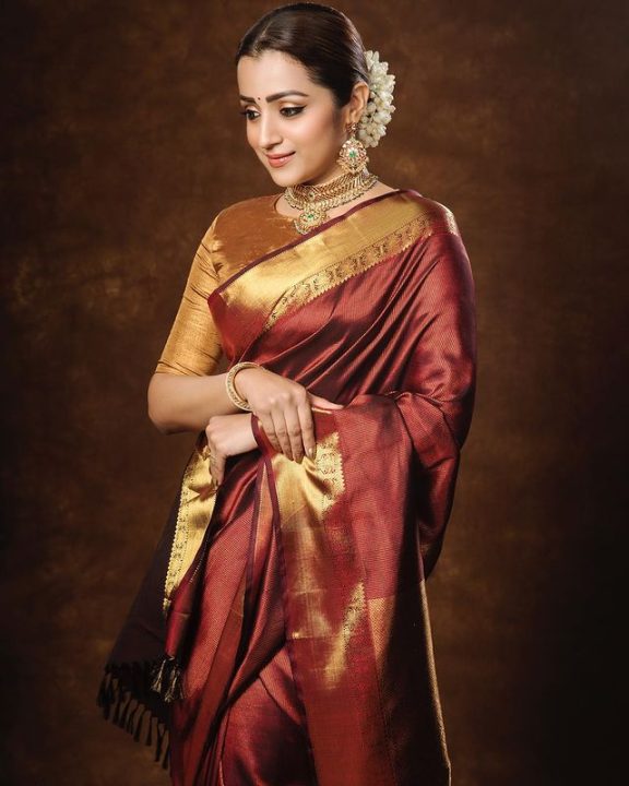 நடிகை த்ரிஷா மேல் விழுந்து நசுக்கி எடுத்த தோழிகள்...பாவம்ங்க த்ரிஷா 2