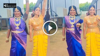 தேவேசனா GETUP-ல அறந்தாங்கி நிஷா அடிக்கிற லூட்டியை பாருங்க...இதுல DANCE வேறயா 25
