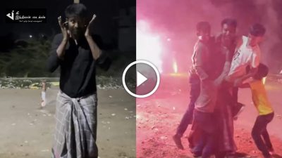 டேய் விடுங்கடா முடியல... நடிகர் சூரி மேல் ஏறி விளையாடிய அண்ணன் பசங்க 66