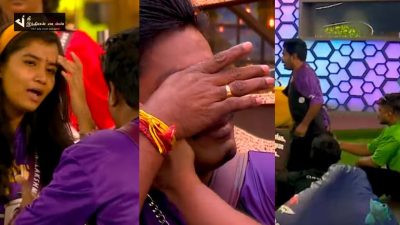 நான் நடிக்கிறேனா பாத்தியா நீ.. தனலட்சுமியை அடிக்க சென்ற GP முத்து... bigg boss promo 46