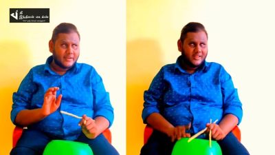 அஞ்சாதடா சோழா சோழா பாடலை குடத்தில் தாளமிட்டு பாடிய SINGER திருமூர்த்தி 46