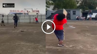 DHONI போல ஹெலிகாப்டர் SHOT...மட்டையால் பந்தினை பறக்க விட்ட நடிகர் யோகி பாபு.... 31