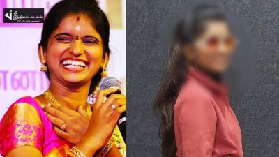 வெளிநாட்டுக்காரி போல அடையாளம் தெரியாமல் ஆளே மாறிய சிங்கர் ராஜலக்ஷ்மி... என்ன இப்படி MODERN-ஆ மாறிட்டாங்க.. 16