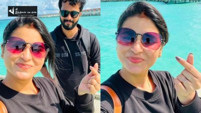 கணவருடன் HONEYMOON-க்கு வெளிநாடு சென்ற சீரியல் நடிகை ரித்திகா 69