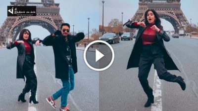 EIFFEL TOWER முன்பு தமிழ் பாட்டுக்கு வெறித்தனமாக நடனமாடிய ஜொனிட்டா காந்தி 28