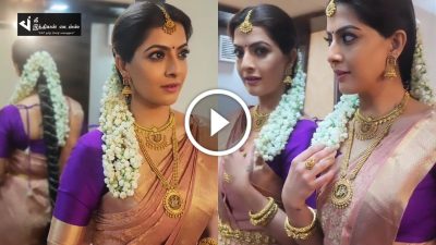 மல்லிப்பூ வச்சி வச்சி வாடுதே... மணப்பெண் கோலத்தில் வந்த நடிகை வரலக்ஷ்மி சரத்குமார் 50