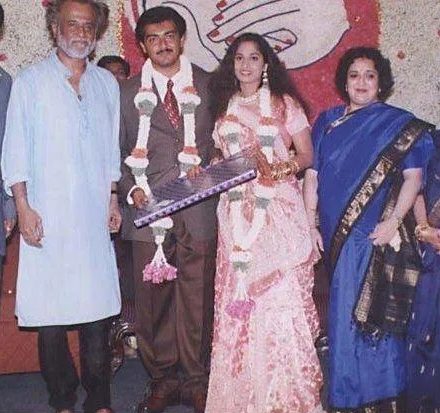 காணக்கிடைக்காத தல அஜித் மற்றும் ஷாலினியின் திருமண புகைப்படங்கள் இதோ 8