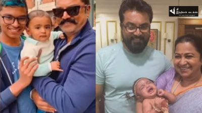 பேரனை தூக்கி கொஞ்சி விளையாடும் நடிகர் சரத்குமார் 26