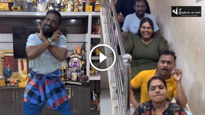 நடுவீட்டுக்குள் குடும்பத்துடன் லுங்கியில் தரலோக்கலாக இறங்கி குத்திய நடிகர் ரோபோ சங்கர் 27