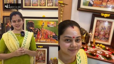 பிக் பாஸ் அனிதா சம்பத் வீட்டின் வைகாசி விசாக பூஜை புகைப்படங்கள் 25