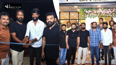 இயக்குனர் அமீர் புதியதாக தொடங்கிய COFFEE SHOPயை திறந்து வைத்த வெற்றிமாறன் மற்றும் சூரி 18