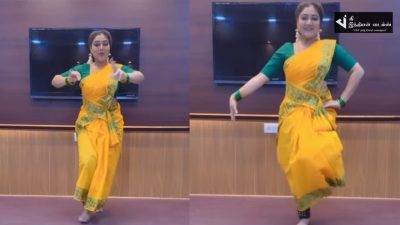 பாரத நாட்டியம் ஆடி அசத்திய சீதா ராமன் சீரியல் கதாநாயகி பிரியங்கா 123