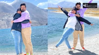 கணவருடன் மீண்டும் லடாக் HONEYMOON சென்ற மைனா நந்தினியின் ரொமேன்டிக் புகைப்படங்கள் 81