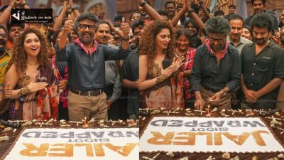 ஜெயிலர் படப்பிடிப்பு நிறைவை கேக் வெட்டி கொண்டாடிய சூப்பர் ஸ்டார் ரஜினிகாந்த் 118