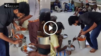 பிறந்தநாளுக்கு முதியோர் இல்லத்தில் உணவு வழங்கிய பாண்டியன் ஸ்டோர் கண்ணன் 92