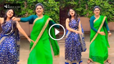 அருவி சீரியல் வில்லி உடன் காவாலா பாடலுக்கு மரண குத்தாட்டம் போட்ட கதாநாயகி 39