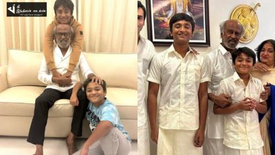 பேரன்களுடன் நடிகர் ரஜினிகாந்த் எடுத்துக்கொண்ட புகைப்படங்கள் 57