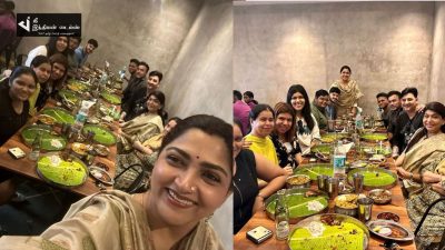 இந்தியா திரும்பிய நடிகர் அப்பாஸ் குடும்பத்திற்கு PARTY கொடுத்த நடிகை குஷ்பு 30