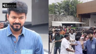 தளபதி 68 LOOK-கில் நிர்வாகிகளை சந்திக்க வந்த விஜயின் புகைப்படங்கள் 75