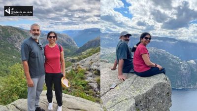 பாகுபலி இயக்குனர் ராஜமௌலி மனைவியுடன் வெளிநாட்டில் இன்ப சுற்றுலா 42