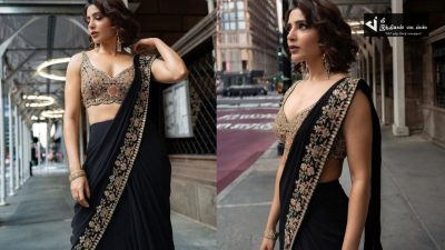 உன் அழகில் என் இதயம் தன்னிலையை மறந்து மறந்து... சேலையில் நியூயார்க் நகரத்தை கலக்கும் நடிகை சமந்தா 69