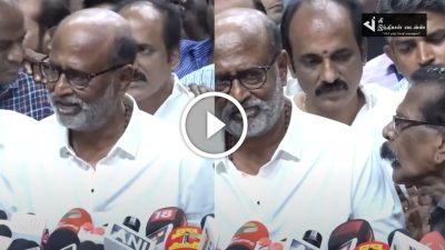 அடுத்தபடத்த பத்தி சொல்லிட்டு கிளம்புங்க... பேட்டியில் ரஜினிக்கு பேச சொல்லி கொடுக்கும் உதவியாளர்... வெளியான வீடியோவால் பரபரப்பு 60