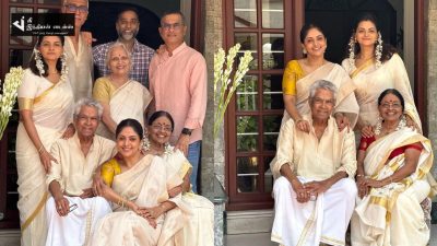 குடும்பத்துடன் ஓணம் பண்டிகையை கொண்டாடிய பிரபல நடிகை நதியா 67