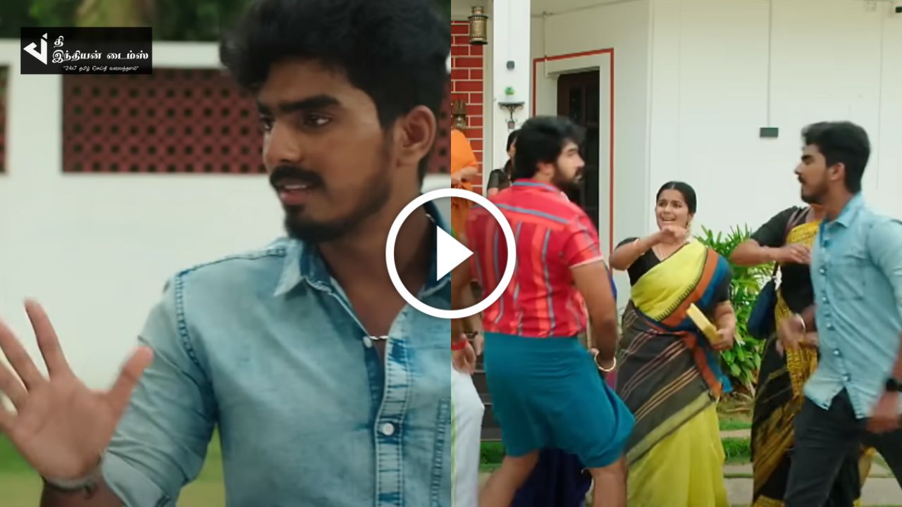 அந்தாளு காசுல எல்லாம் படிக்கமாட்டேன் என கூறிய தர்ஷனை அடிக்க சென்ற கதிர்.. எதிர்நீச்சல் ப்ரோமோ