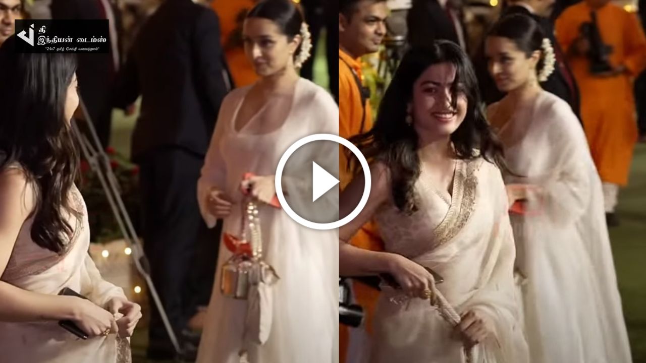 ராஷ்மிகாவை அவமான படுத்திய நடிகை ஷ்ரத்தா கபூர்? வெளியான வீடியோவால் காண்டாகிய ராஷ்மிக்கா ரசிகர்கள்